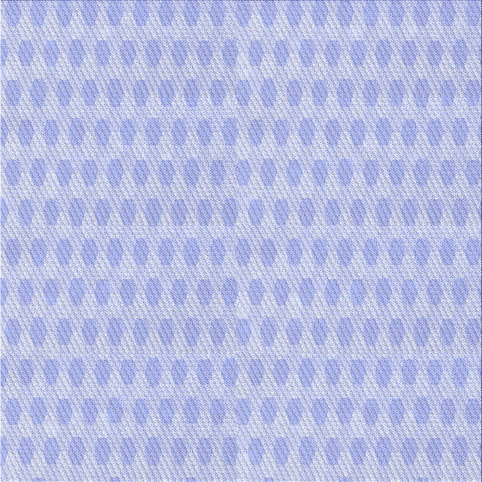 Round Machine Washable Transitional Sky Blue Rug, wshpat1723blu