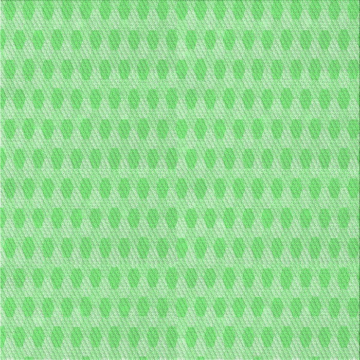 Round Machine Washable Transitional Green Rug, wshpat1723grn