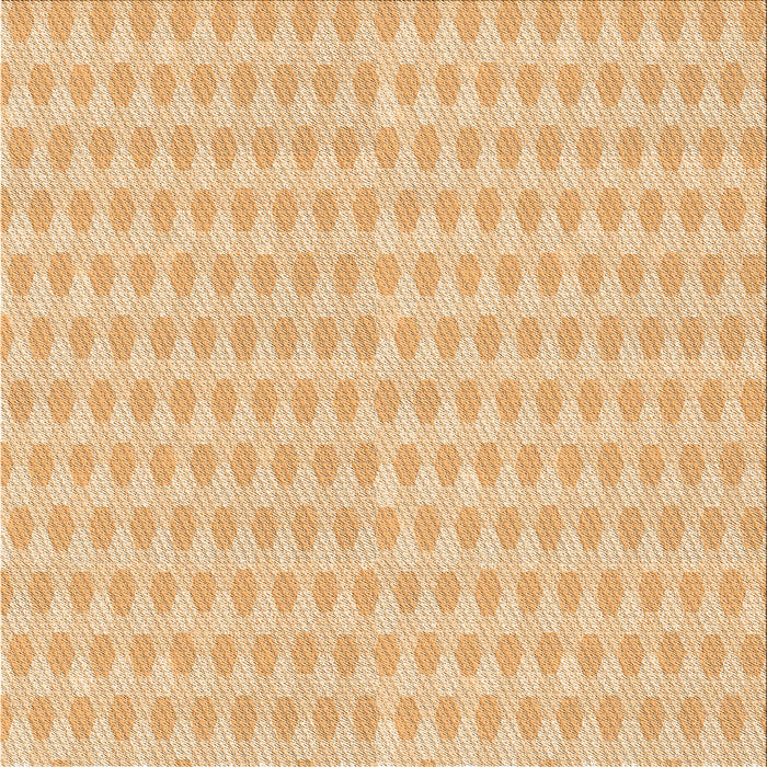 Round Machine Washable Transitional Orange Rug, wshpat1723org