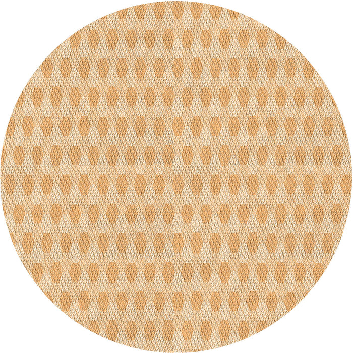 Square Machine Washable Transitional Orange Rug in a Living Room, wshpat1723org