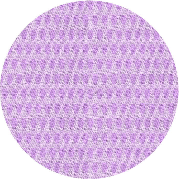 Square Machine Washable Transitional Purple Rug in a Living Room, wshpat1723pur