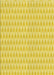 Machine Washable Transitional Yellow Rug, wshpat1723yw