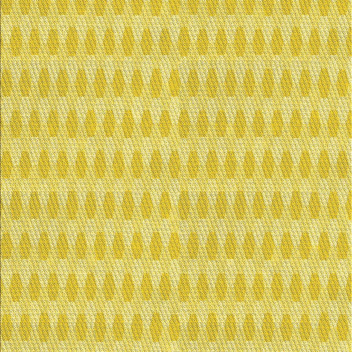 Machine Washable Transitional Yellow Rug, wshpat1723yw