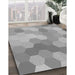 Machine Washable Transitional Gray Rug in a Family Room, wshpat1724gry