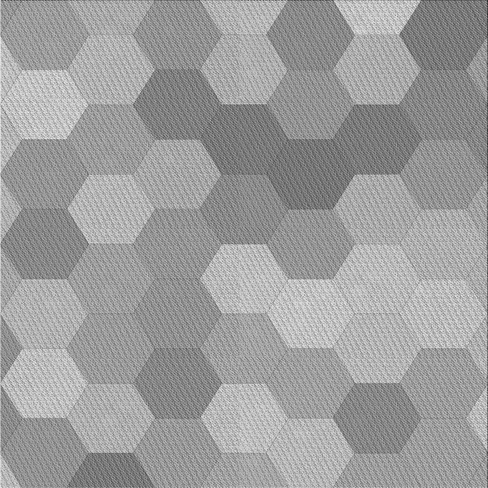 Round Machine Washable Transitional Gray Rug, wshpat1724gry