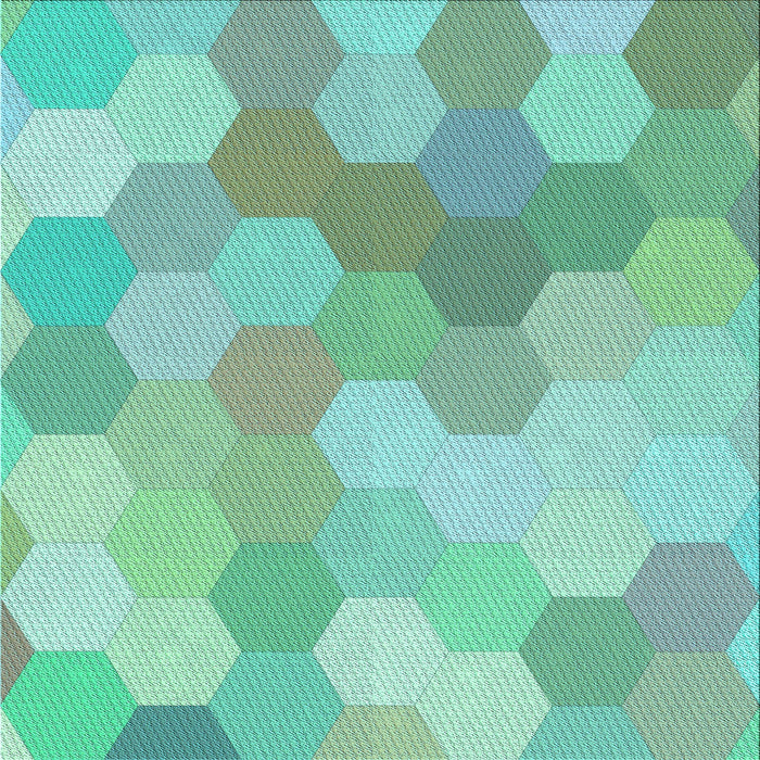 Round Machine Washable Transitional Mint Green Rug, wshpat1724lblu