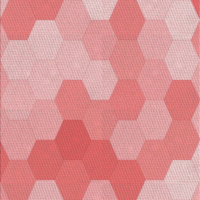 Machine Washable Transitional Pastel Pink Rug, wshpat1724rd