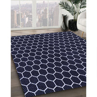 Patterned Purple Rug, pat1725blu