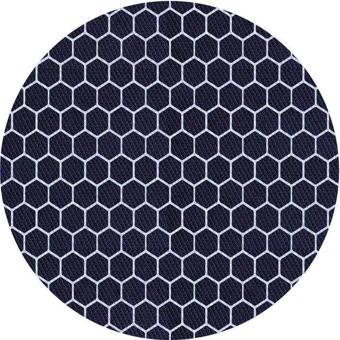 Square Patterned Purple Rug, pat1725blu