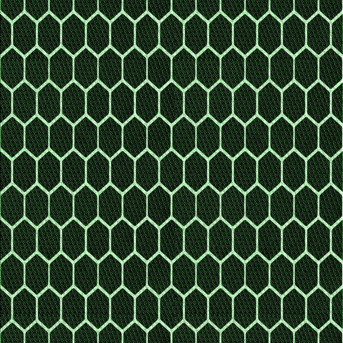 Patterned Black Rug, pat1725grn