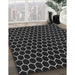 Patterned Smokey Gray Rug in Family Room, pat1725gry