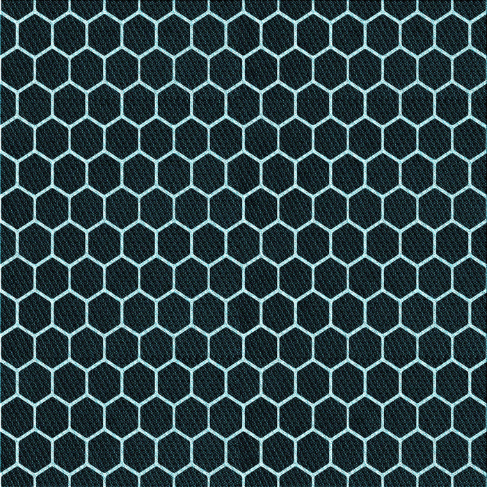 Round Machine Washable Transitional Black Rug, wshpat1725lblu