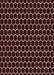 Patterned Chocolate Brown Rug, pat1725rd