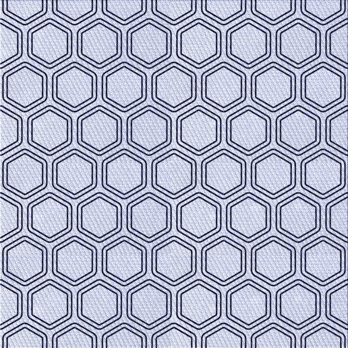 Round Machine Washable Transitional Lavender Blue Rug, wshpat1726blu