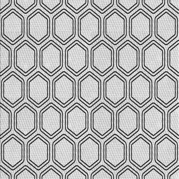 Patterned Platinum Gray Rug, pat1726gry