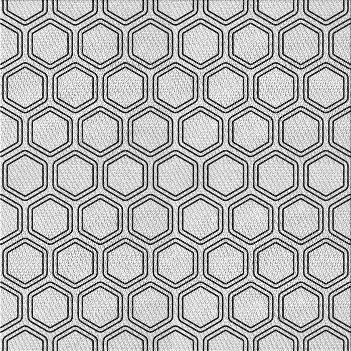 Round Machine Washable Transitional Platinum Gray Rug, wshpat1726gry