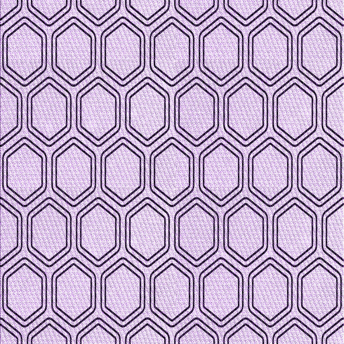 Patterned Purple Flower Purple Rug, pat1726pur