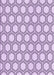 Machine Washable Transitional Purple Flower Purple Rug, wshpat1726pur