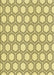 Machine Washable Transitional Sun Yellow Rug, wshpat1726yw