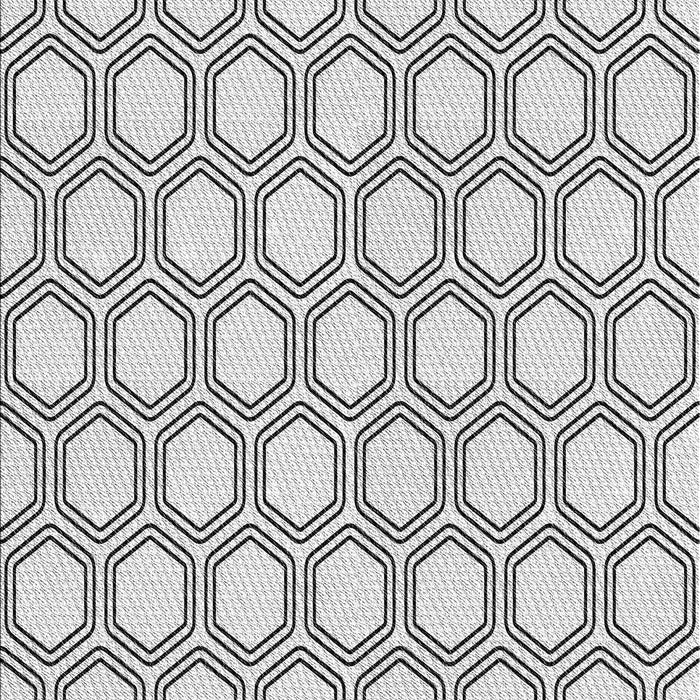 Patterned Off-White Novelty Rug, pat1726