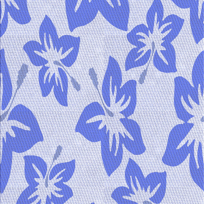 Patterned Blue Rug, pat1727blu