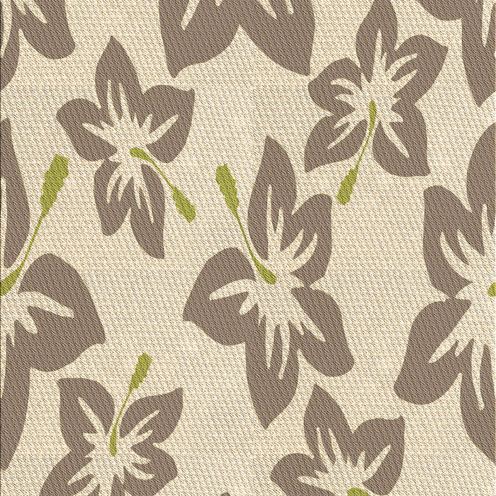 Patterned Golden Blonde Gold Rug, pat1727brn