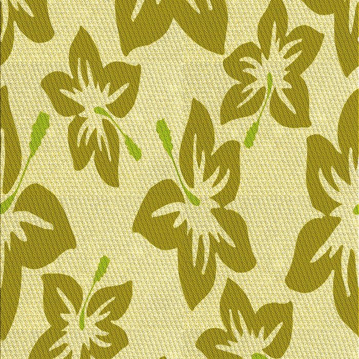 Patterned Dark Golden Brown Rug, pat1727yw