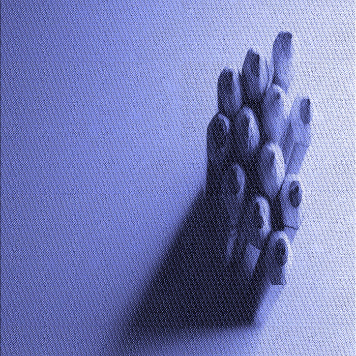 Machine Washable Transitional Denim Blue Rug, wshpat1728blu