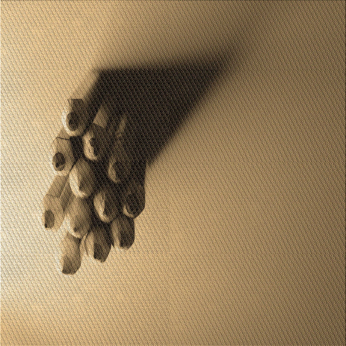 Round Patterned Red Brown Rug, pat1728brn