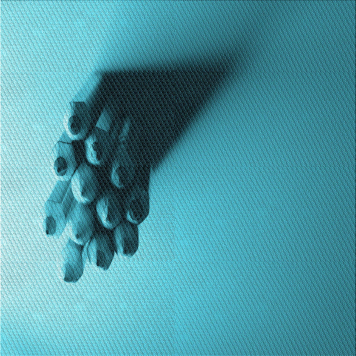 Round Machine Washable Transitional Dark Cyan Green Rug, wshpat1728lblu