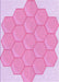 Patterned Blossom Pink Rug, pat1729pur