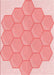 Patterned Pink Rug, pat1729rd