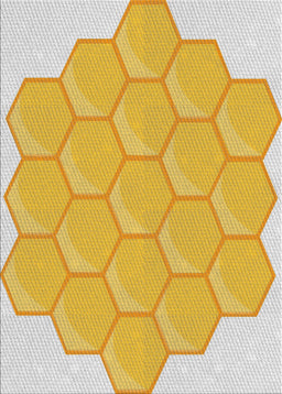 Machine Washable Transitional Gold Rug, wshpat1729