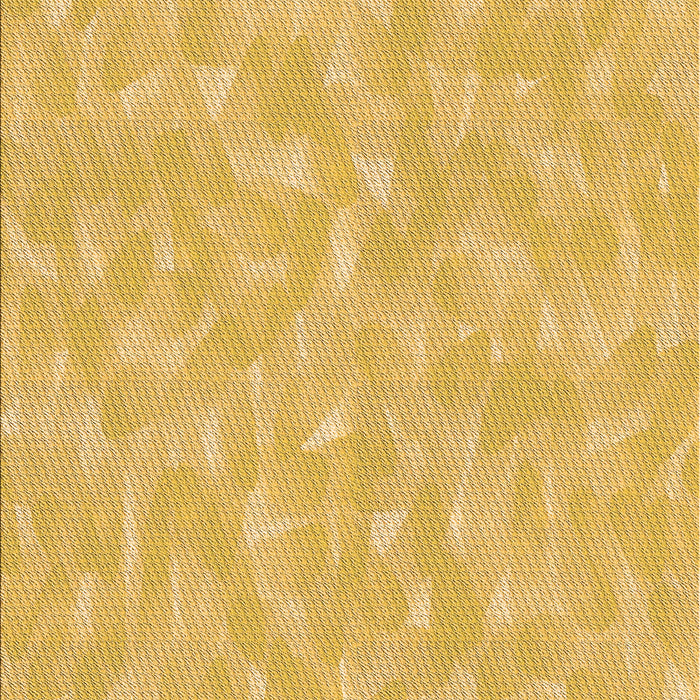 Patterned Bright Gold Yellow Rug, pat173org