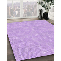 Patterned Purple Rug, pat173pur