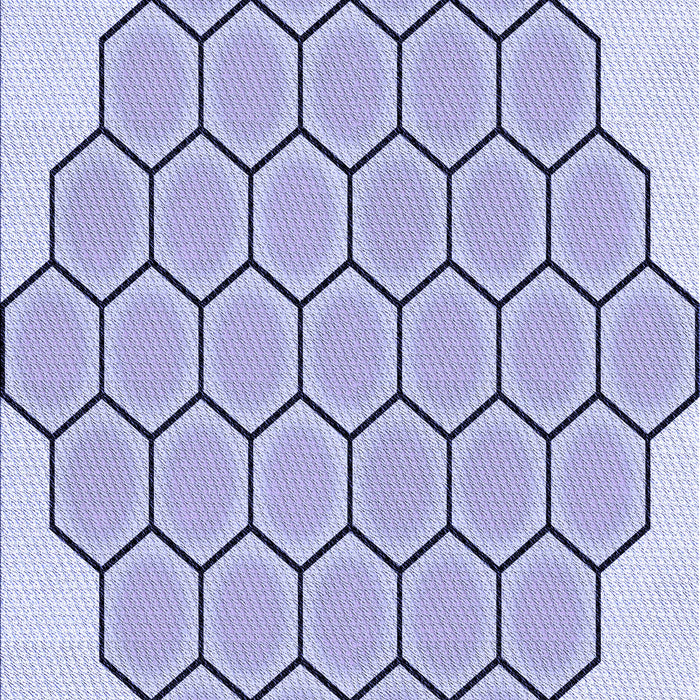 Machine Washable Transitional Periwinkle Purple Rug, wshpat1730blu