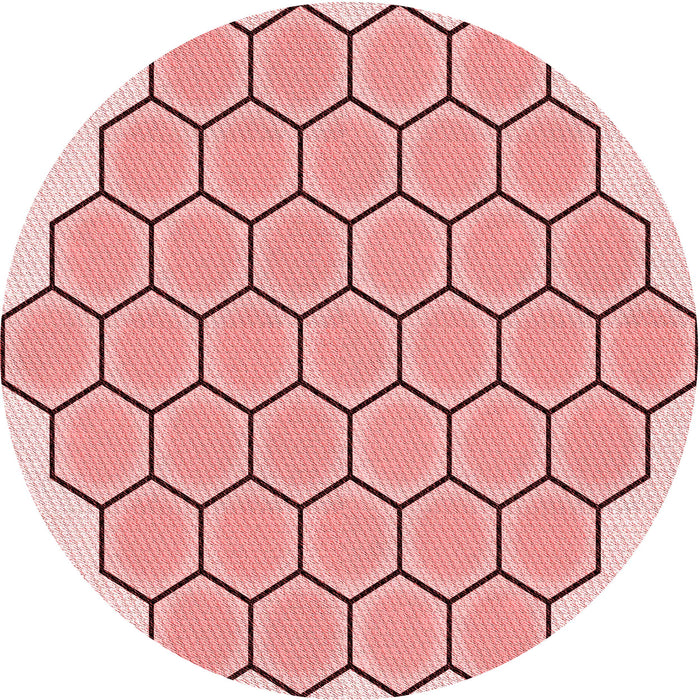 Square Machine Washable Transitional Red Rug in a Living Room, wshpat1730rd