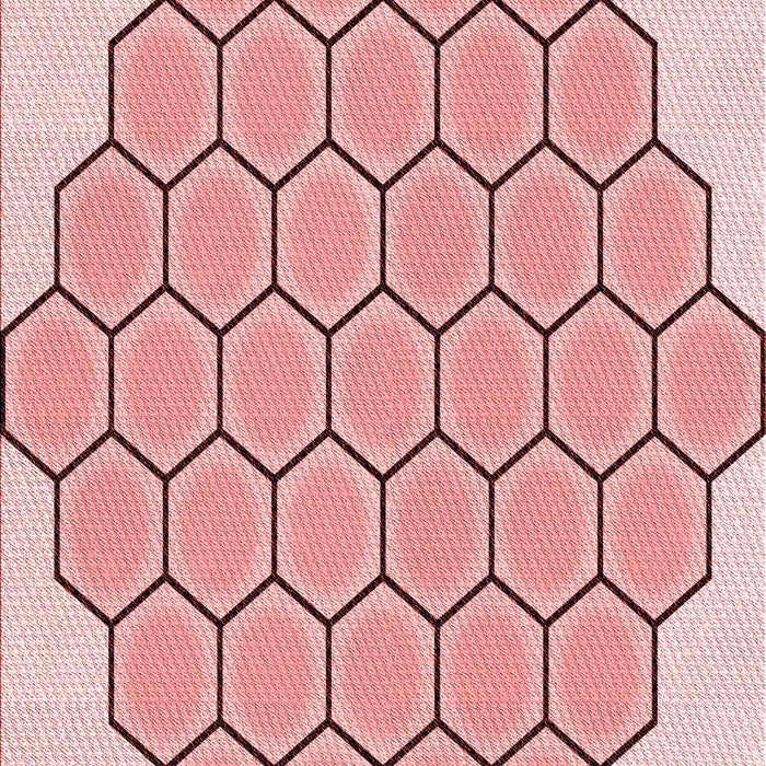 Machine Washable Transitional Red Rug, wshpat1730rd