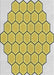 Patterned Mustard Yellow Novelty Rug, pat1730