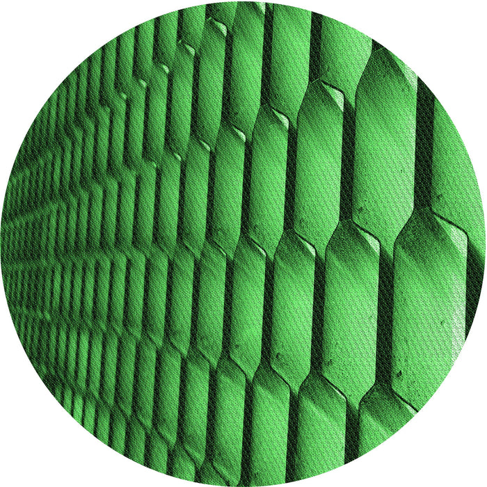 Square Machine Washable Transitional Deep Emerald Green Rug in a Living Room, wshpat1731grn