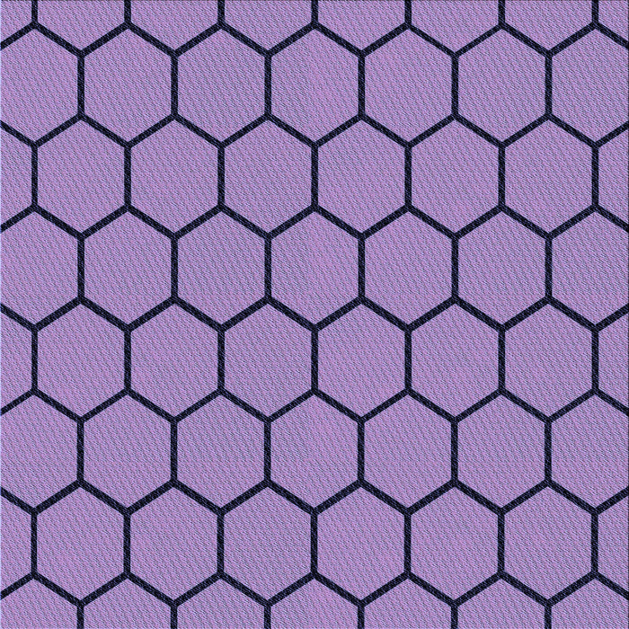 Round Patterned Bright Lilac Purple Rug, pat1732blu