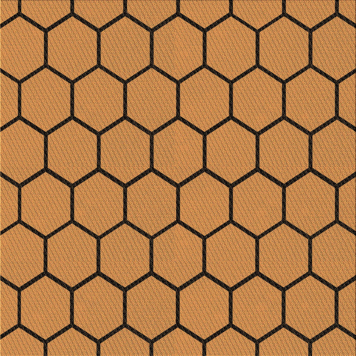 Round Patterned Mahogany Brown Rug, pat1732brn