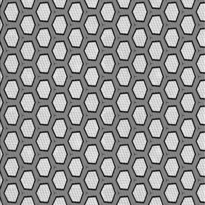 Machine Washable Transitional Platinum Silver Gray Rug, wshpat1733gry