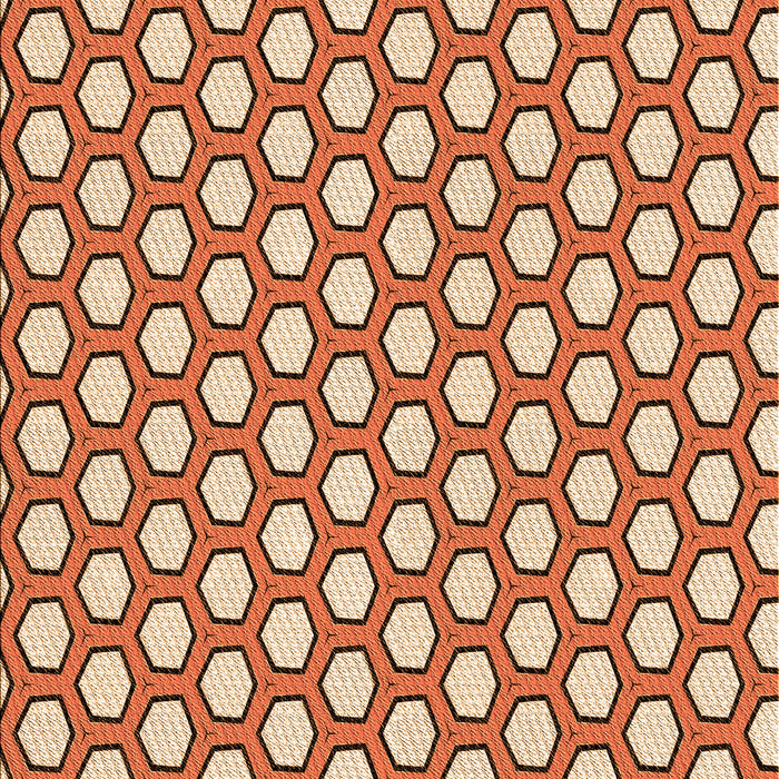 Patterned Mahogany Brown Rug, pat1733org