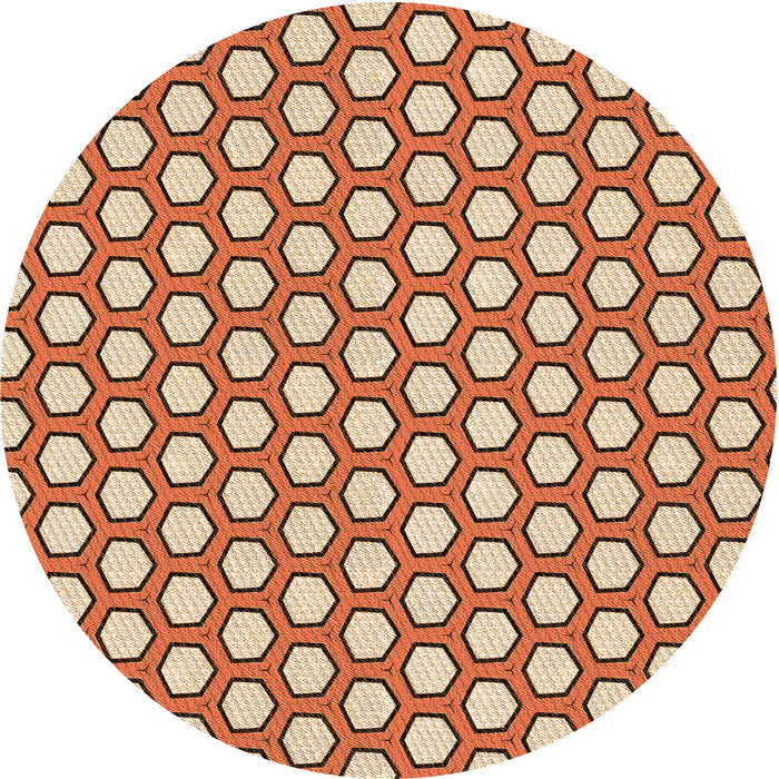 Square Machine Washable Transitional Mahogany Brown Rug in a Living Room, wshpat1733org