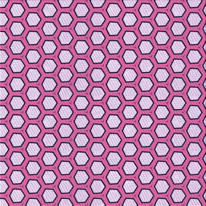 Round Machine Washable Transitional Dark Pink Rug, wshpat1733pur