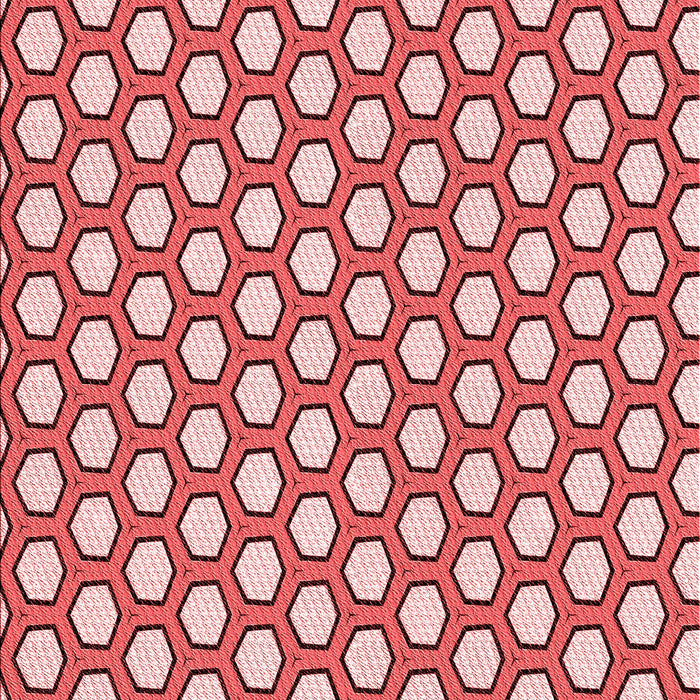 Patterned Pastel Pink Rug, pat1733rd