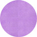 Square Machine Washable Transitional Violet Purple Rug in a Living Room, wshpat1734pur