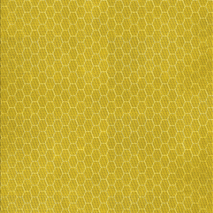 Patterned Orange Gold Rug, pat1734yw