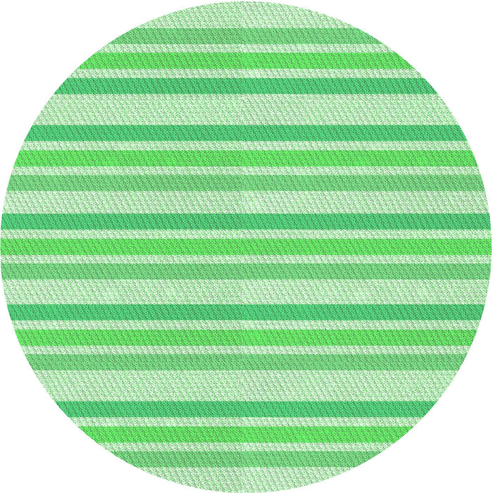 Square Machine Washable Transitional Green Rug in a Living Room, wshpat1735grn